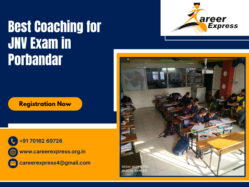 Best Coaching for JNV Exam in Porbandar 