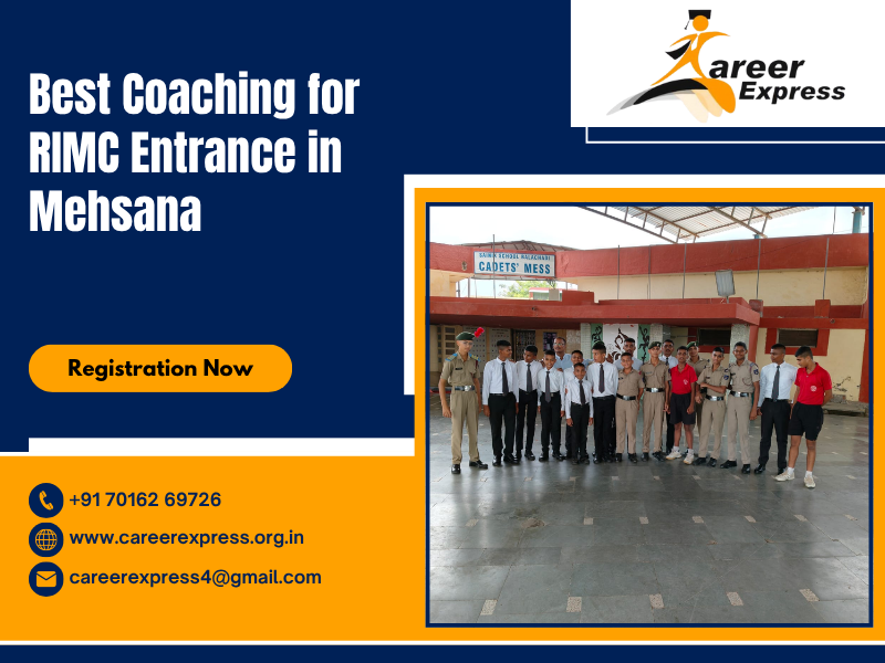 Best Coaching for RIMC Entrance in Mehsana
