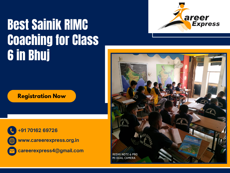 Best Sainik RIMC Coaching for Class 6 in Bhuj