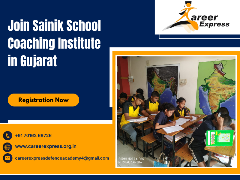 Join Sainik School Coaching Institute in Gujarat