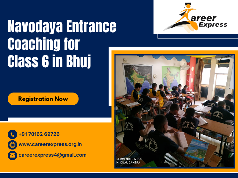 Navodaya Entrance Coaching for Class 6 in Bhuj