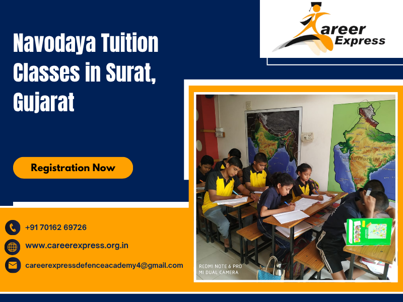 Navodaya Tuition Classes in Surat, Gujarat