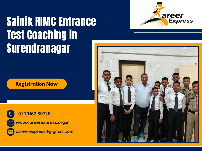Sainik RIMC Entrance Test Coaching in Surendranagar