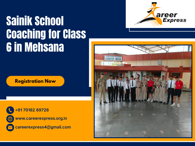 Sainik School Coaching for Class 6 in Mehsana