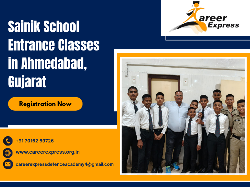 Sainik School Entrance Classes in Ahmedabad, Gujarat
