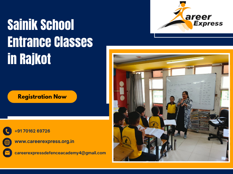 Sainik School Entrance Classes in Rajkot