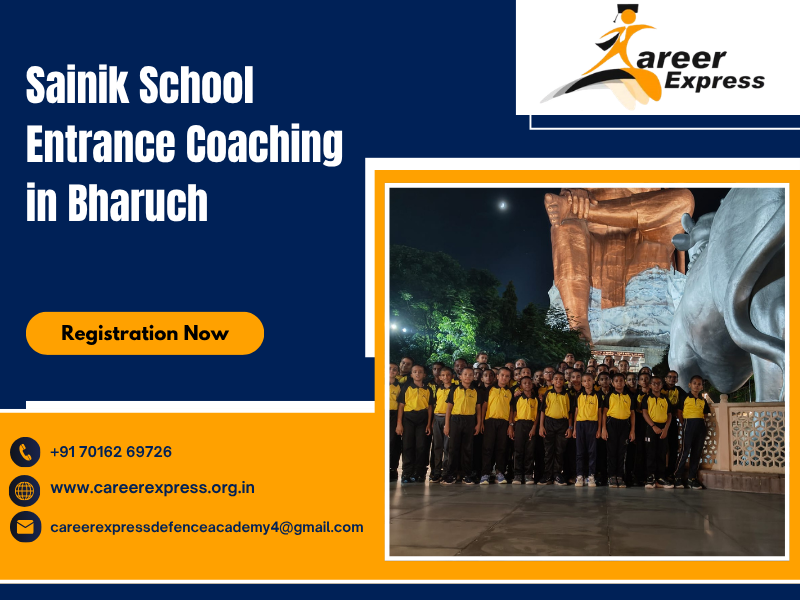 Sainik School Entrance Coaching in Bharuch