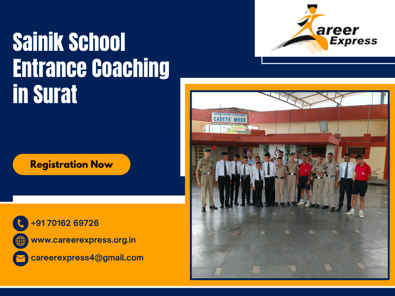 Sainik School Entrance Coaching in Surat