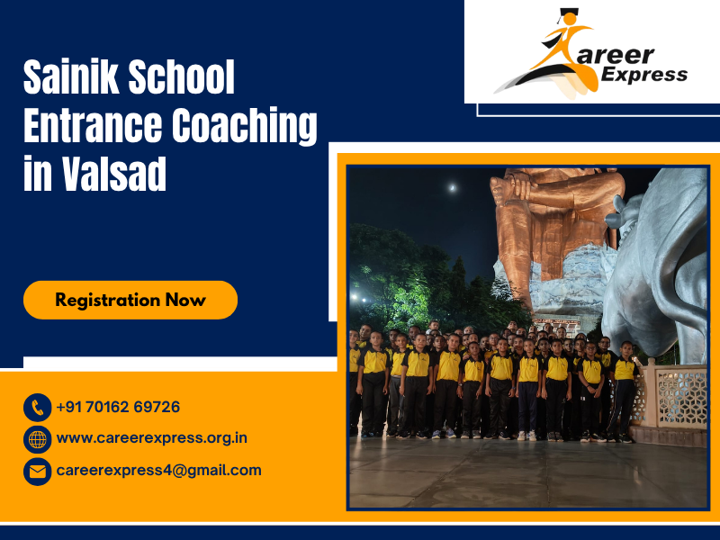 Sainik School Entrance Coaching in Valsad