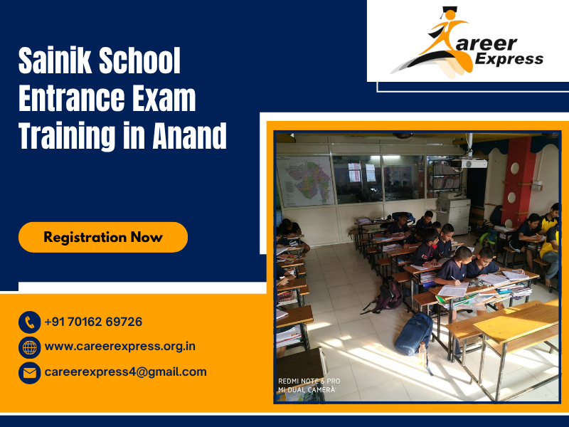 Sainik School Entrance Exam Training in Anand