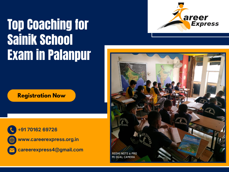 Top Coaching for Sainik School Exam in Palanpur